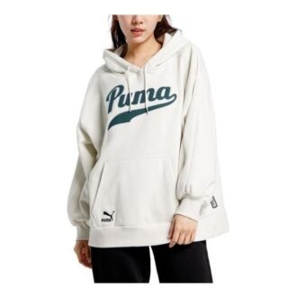 (WMNS) Word Logo Hoodie ”Vit”