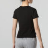(WMNS) Wordmark-logotyp T-shirt Small Fit ”Svart”