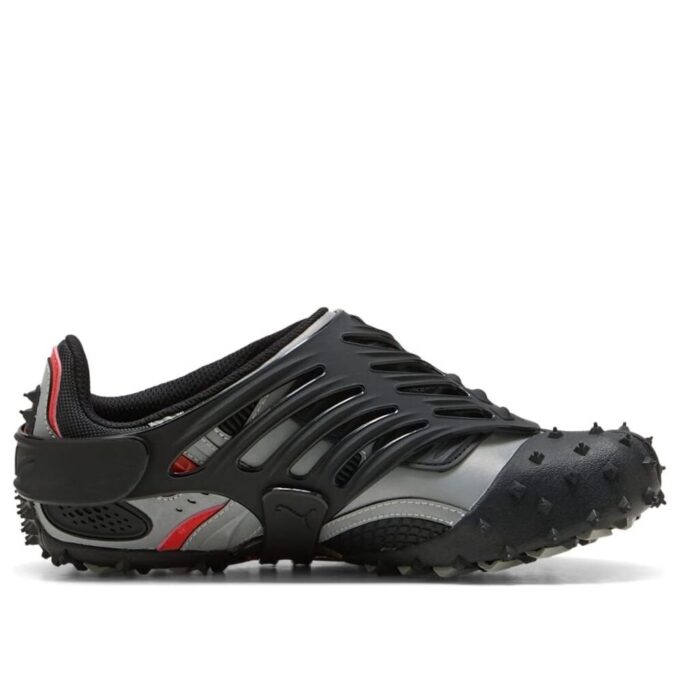 (WMNS) x A$AP Rocky Mostro Gabbia Läder ”Svart Silver”