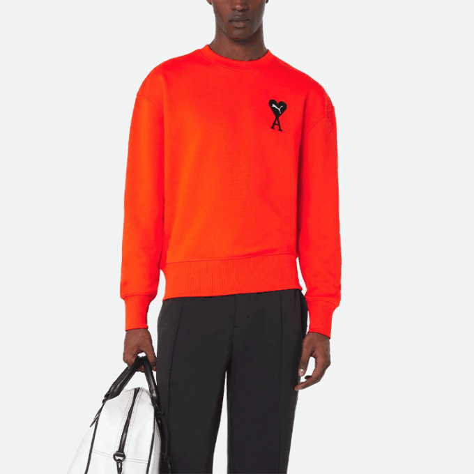 (WMNS) X AMI Tröja ”Orange”
