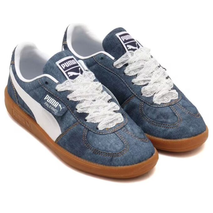 (WMNS) x Atmos Pink Palermo ”Denim Marinblå Vit”