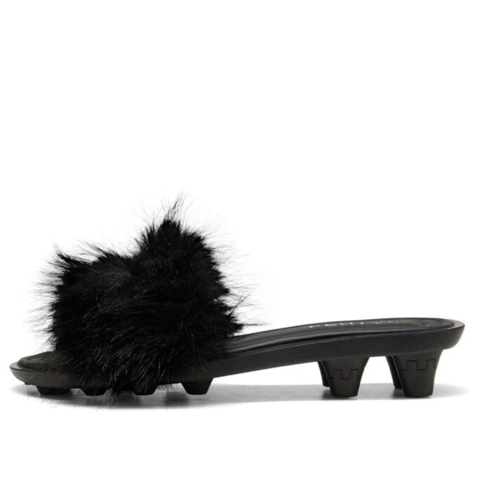 (WMNS) x FENTY Cat Cleat Sandaler ”Chic Fur Black”