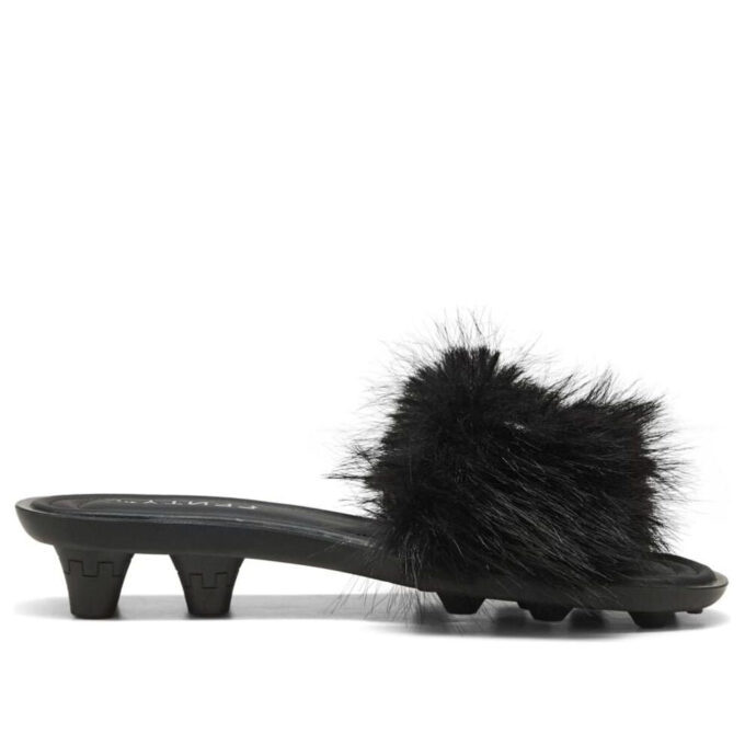 (WMNS) x FENTY Cat Cleat Sandaler ”Chic Fur Black”