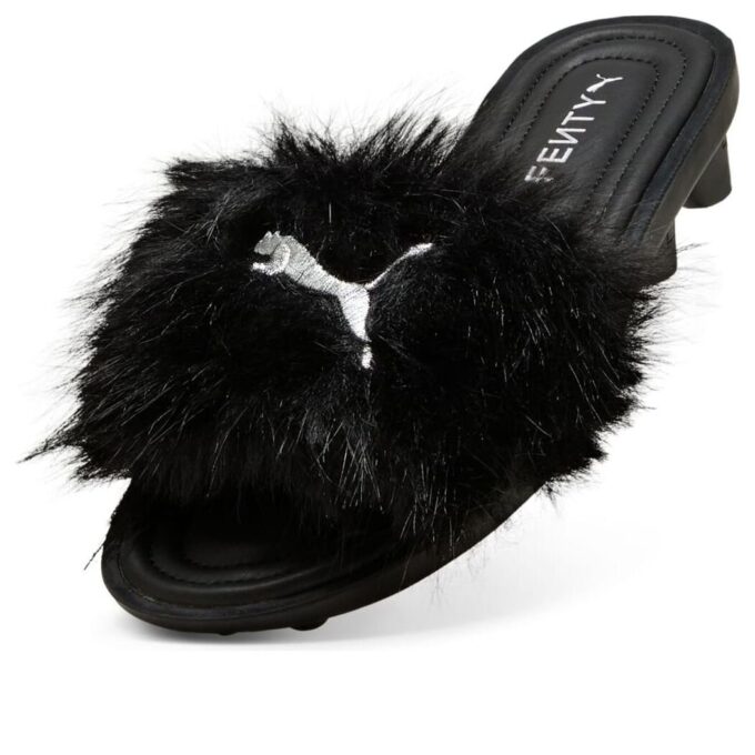 (WMNS) x FENTY Cat Cleat Sandaler ”Chic Fur Black”