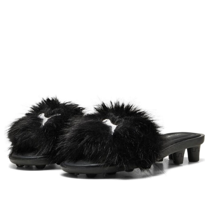 (WMNS) x FENTY Cat Cleat Sandaler ”Chic Fur Black”