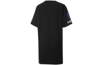 (WMNS) x Mr Doodle Crossover Casual Sportig Andningsbar Kortärmad Klänning Svart