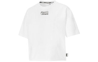 (WMNS) x Mr Doodle Rundhalsad Vit