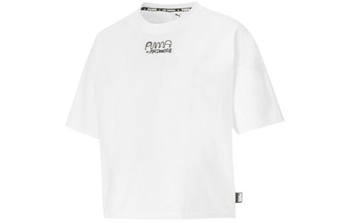 (WMNS) x Mr Doodle Rundhalsad Vit