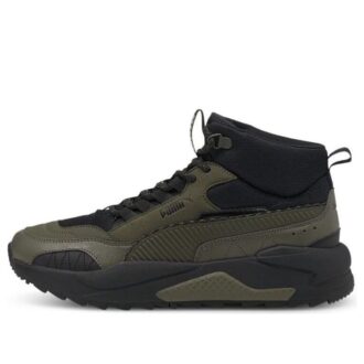 X-Ray 2 Square Mid WTR Löparskor Unisex Grön/Svart