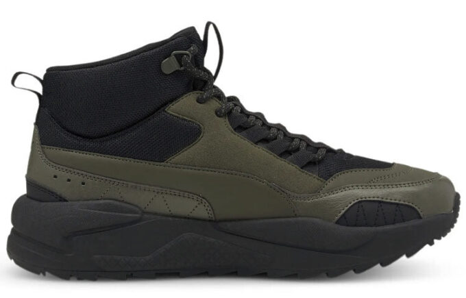X-Ray 2 Square Mid WTR Löparskor Unisex Grön/Svart