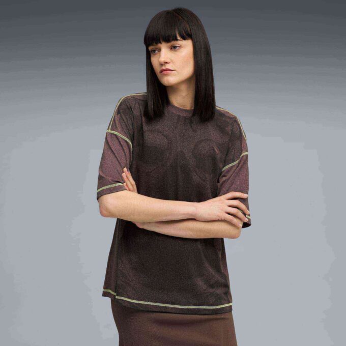 Yona mönstrad t-shirt för kvinnor Yona mönstrad t-shirt för kvinnor