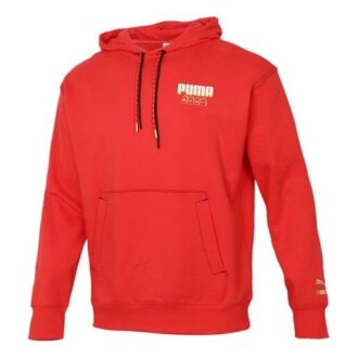YOTOX Hoodie ”Röd Vit Guld”