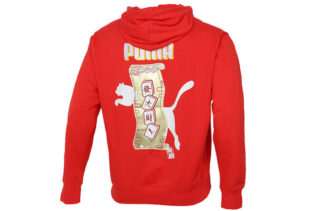 YOTOX Hoodie ”Röd Vit Guld”