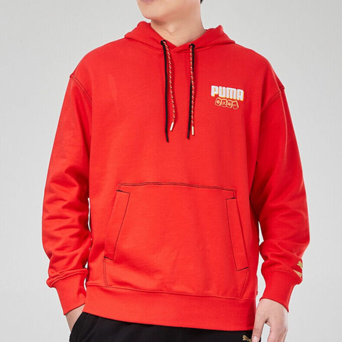 YOTOX Hoodie ”Röd Vit Guld”