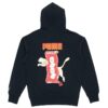 YOTOX Hoodie ”Svart Rosa Grön”