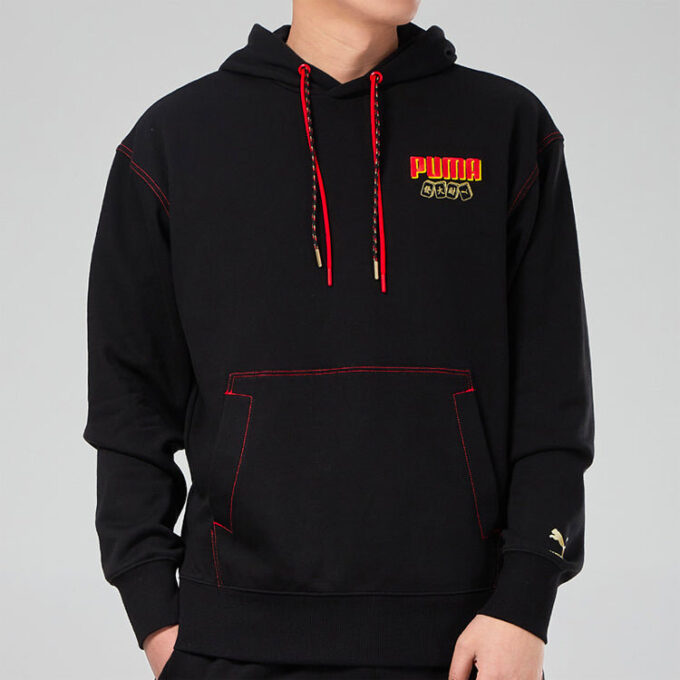 YOTOX Hoodie ”Svart Rosa Grön”
