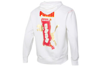YOTOX Hoodie ”Vit Röd Gul”